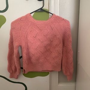 Old Navy pink sweater